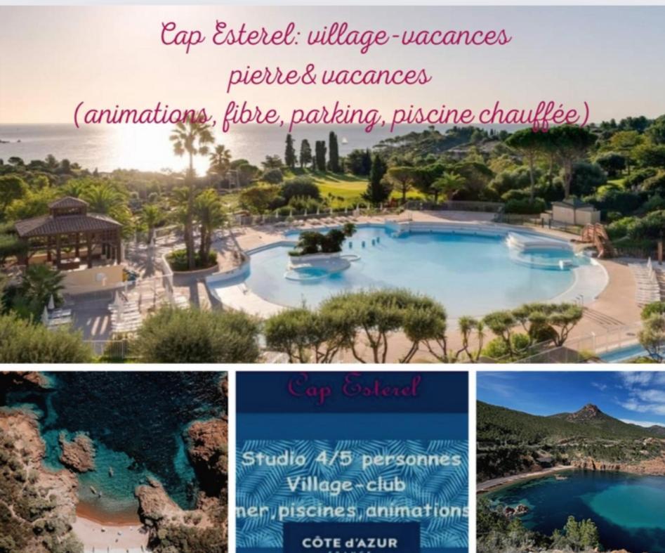 Cap Esterel studio H3 Saint-Raphaël Exterior foto